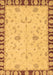 Abstract Brown Modern Rug, abs3950brn