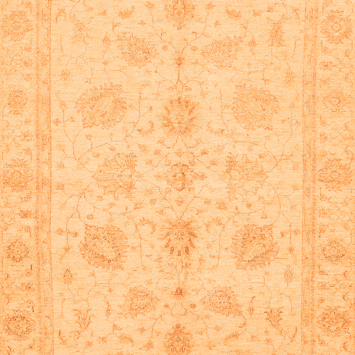 Oriental Orange Traditional Rug, abs3951org