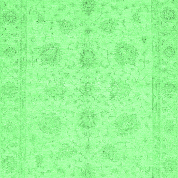 Oriental Emerald Green Traditional Rug, abs3951emgrn