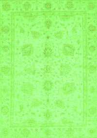 Oriental Green Traditional Rug, abs3951grn