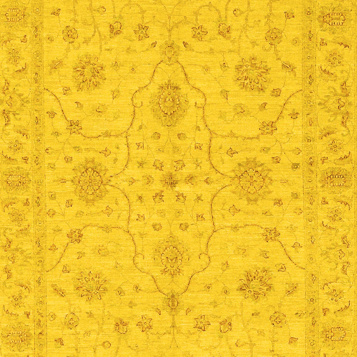Oriental Yellow Traditional Rug, abs3952yw