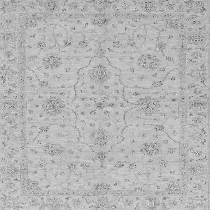 Square Oriental Gray Traditional Rug, abs3952gry