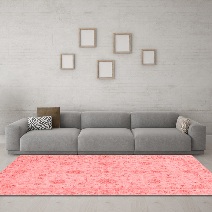 Traditional Red Washable Rugs