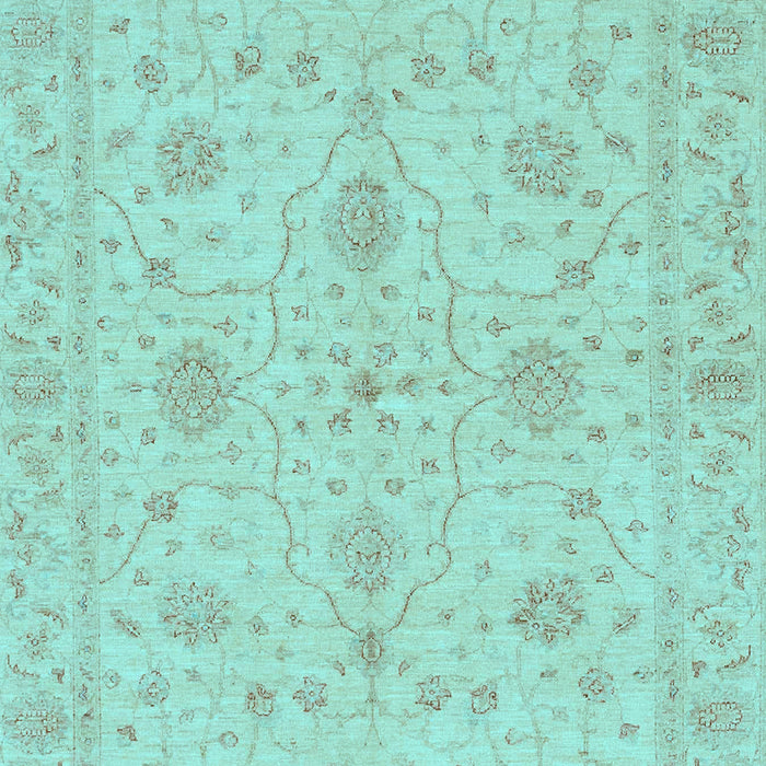 Oriental Light Blue Traditional Rug, abs3952lblu