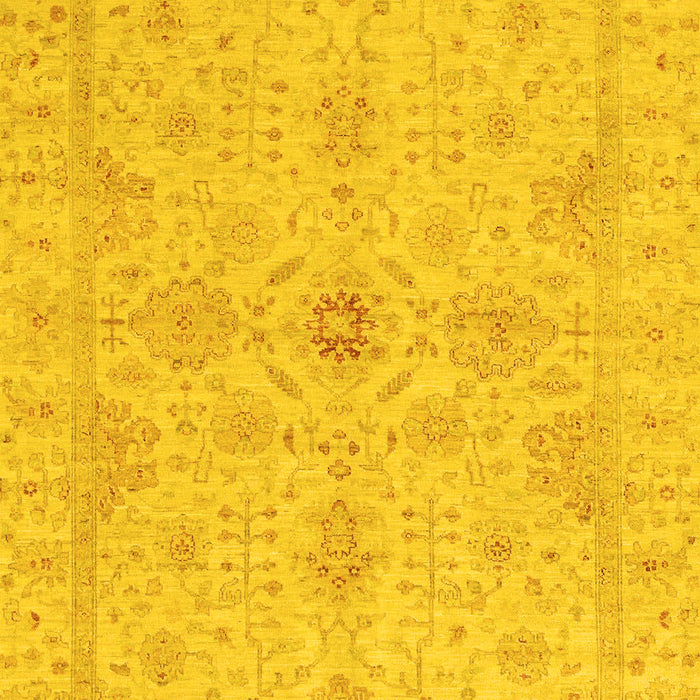Oriental Yellow Traditional Rug, abs3953yw