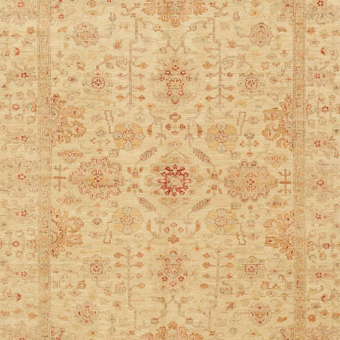 Machine Washable Abstract Orange Rug, wshabs3953