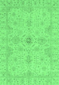 Oriental Emerald Green Traditional Rug, abs3953emgrn