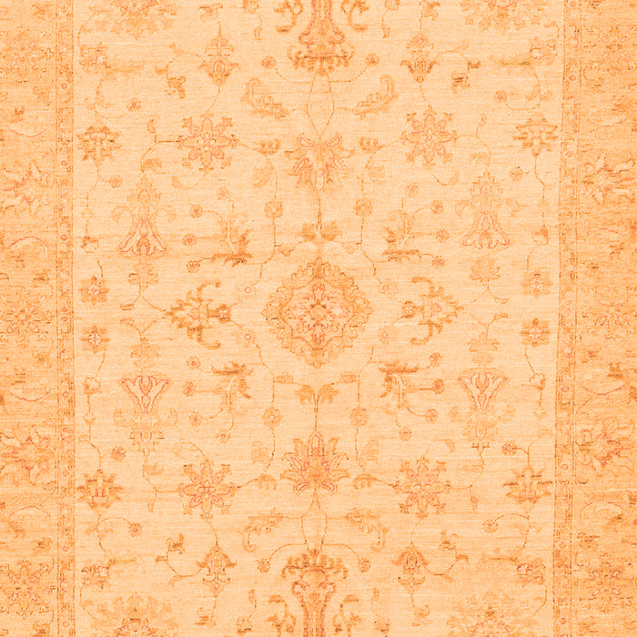 Oriental Orange Traditional Rug, abs3954org