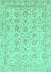 Oriental Turquoise Traditional Rug, abs3955turq