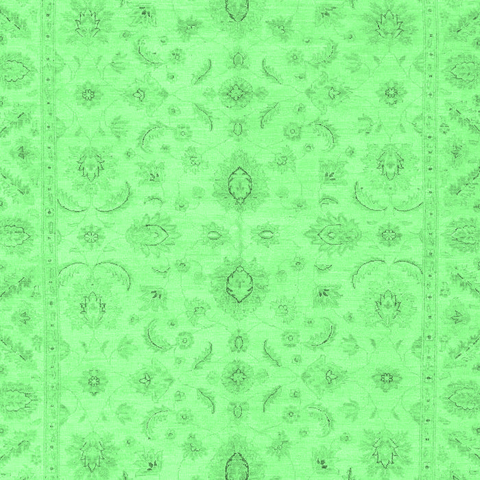 Oriental Emerald Green Traditional Rug, abs3956emgrn