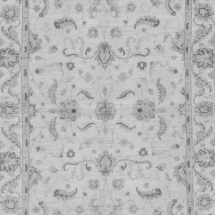 Machine Washable Oriental Gray Traditional Rug, wshabs3957gry