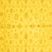 Square Oriental Yellow Traditional Rug, abs3958yw