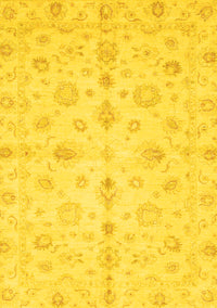 Oriental Yellow Traditional Rug, abs3958yw