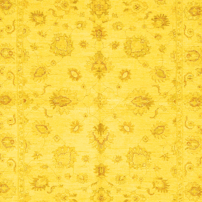 Oriental Yellow Traditional Rug, abs3958yw