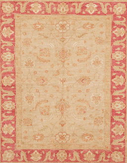 Abstract Yellow Oriental Rug, abs3959