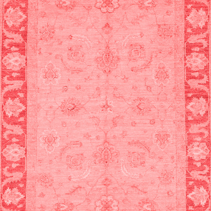 Machine Washable Oriental Red Traditional Rug, wshabs3959red