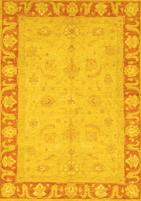 Oriental Yellow Traditional Rug, abs3959yw