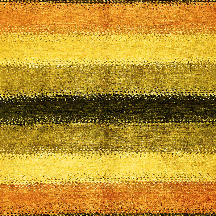 Abstract Yellow Modern Rug, abs395yw