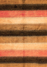 Abstract Orange Modern Rug, abs395org