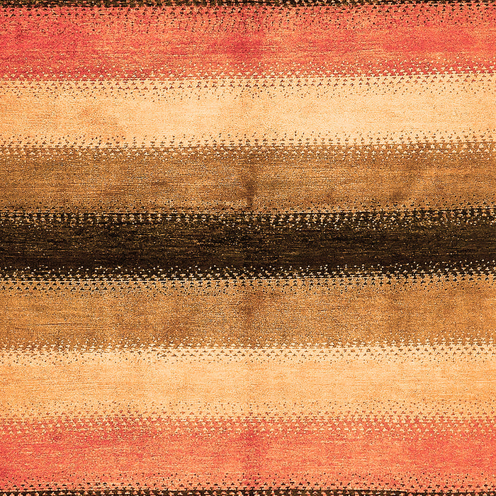 Abstract Orange Modern Rug, abs395org