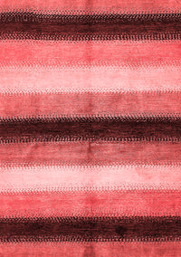 Abstract Red Modern Rug, abs395red