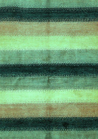 Abstract Turquoise Modern Rug, abs395turq