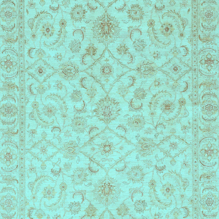 Oriental Light Blue Traditional Rug, abs3960lblu