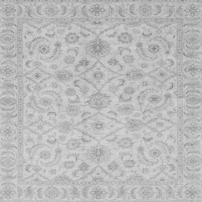 Square Oriental Gray Traditional Rug, abs3960gry