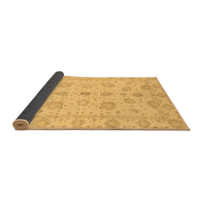Sideview of Oriental Brown Traditional Rug, abs3961brn