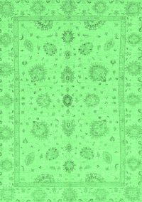 Oriental Emerald Green Traditional Rug, abs3961emgrn