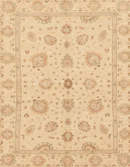 Abstract Yellow Oriental Rug, abs3961