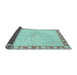 Sideview of Oriental Light Blue Traditional Rug, abs3962lblu