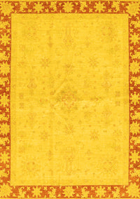 Oriental Yellow Traditional Rug, abs3962yw