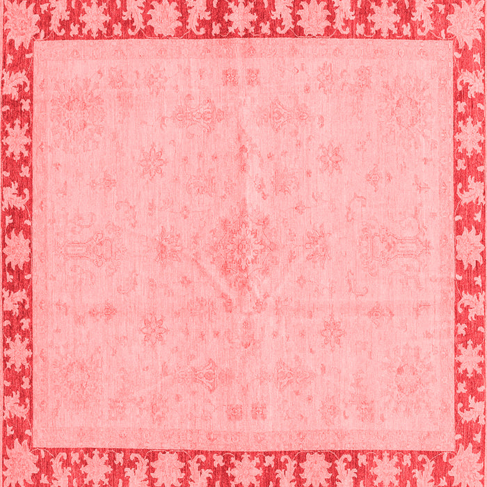 Machine Washable Oriental Red Traditional Rug, wshabs3962red