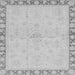 Square Oriental Gray Traditional Rug, abs3962gry