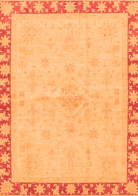 Oriental Orange Traditional Rug, abs3962org