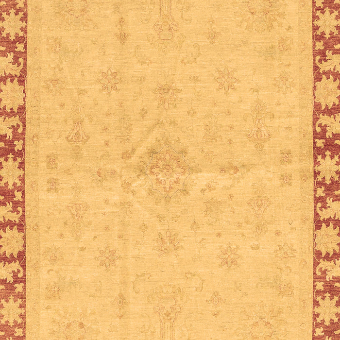 Machine Washable Oriental Brown Traditional Rug, wshabs3962brn