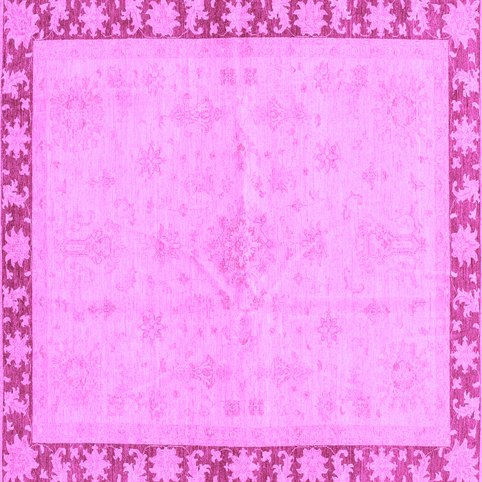 Square Oriental Purple Traditional Rug, abs3962pur