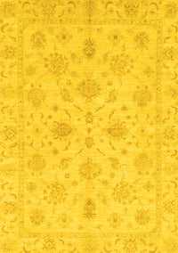 Oriental Yellow Traditional Rug, abs3963yw