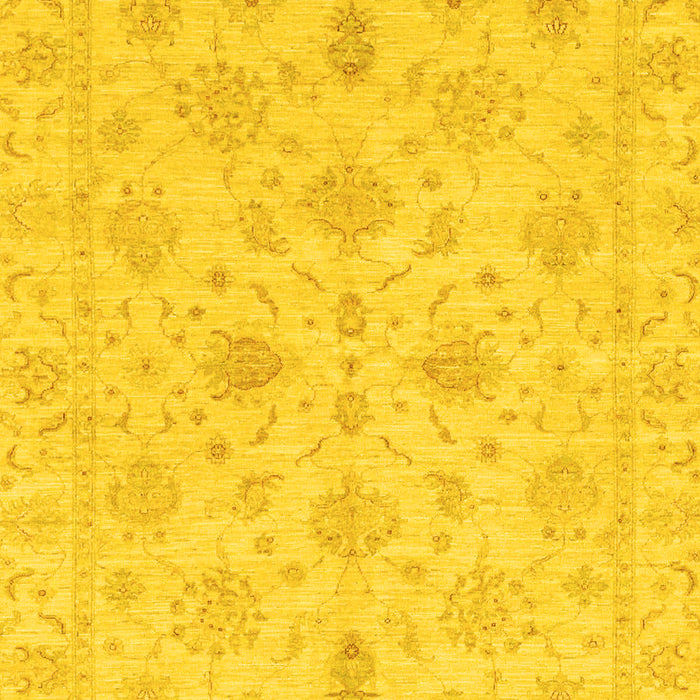 Oriental Yellow Traditional Rug, abs3963yw