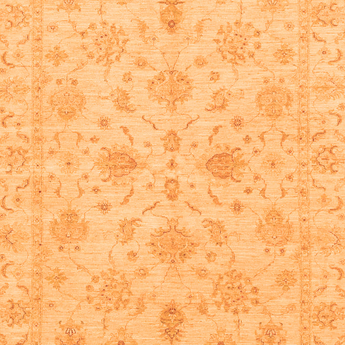 Oriental Orange Traditional Rug, abs3963org