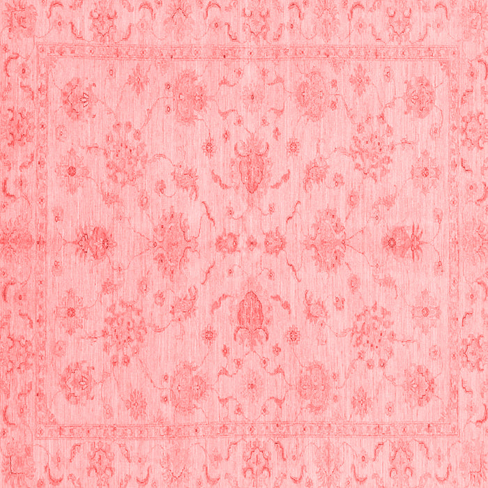 Machine Washable Oriental Red Traditional Rug, wshabs3963red