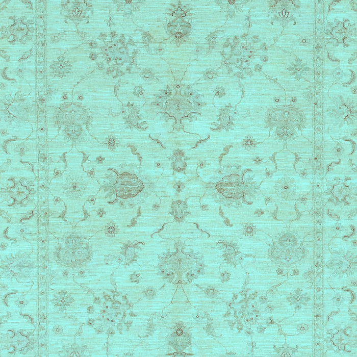 Oriental Light Blue Traditional Rug, abs3963lblu