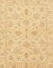 Abstract Mustard Yellow Oriental Rug, abs3963