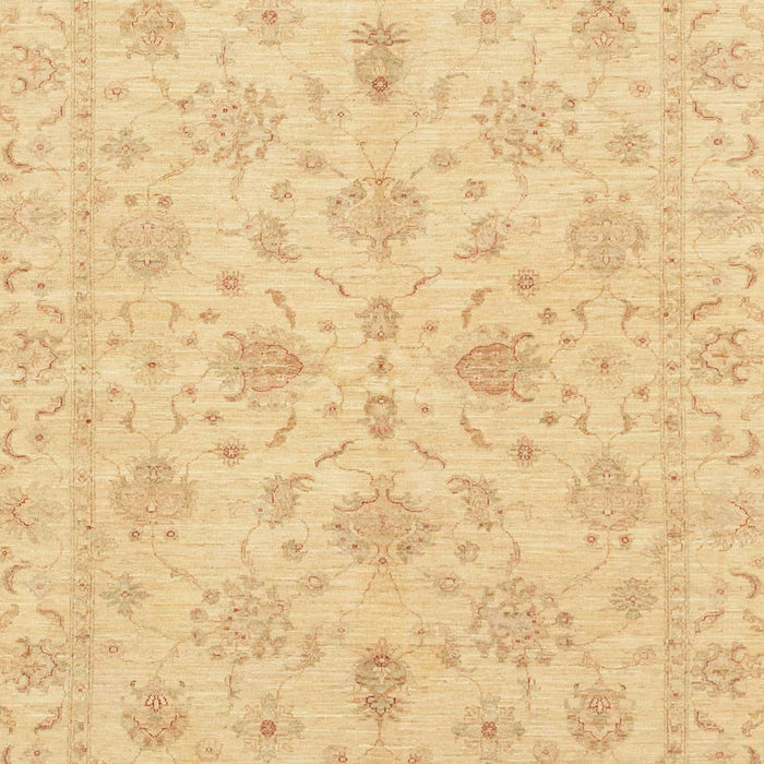Abstract Mustard Yellow Oriental Rug, abs3963