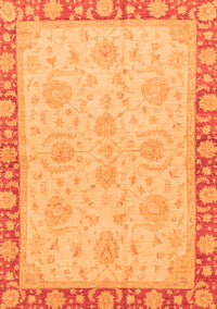 Oriental Orange Traditional Rug, abs3964org