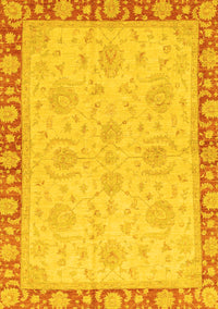 Oriental Yellow Traditional Rug, abs3964yw