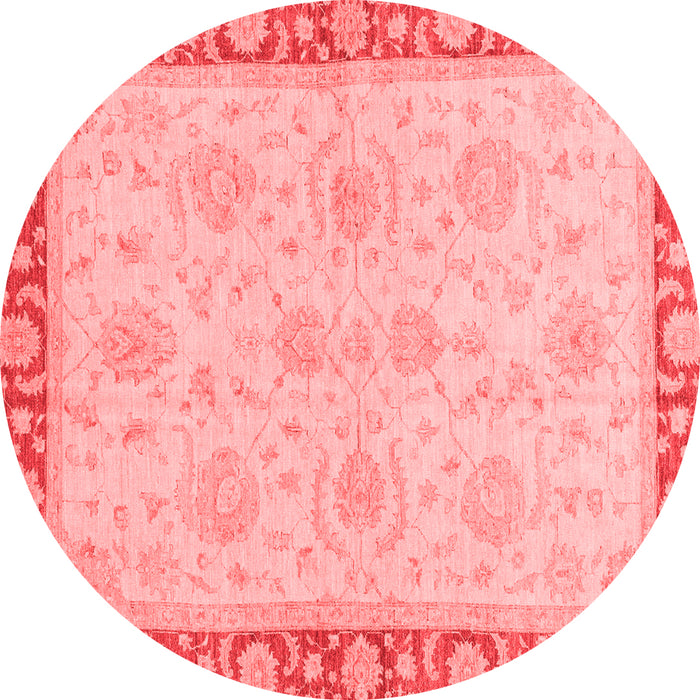 Machine Washable Oriental Red Traditional Rug, wshabs3964red