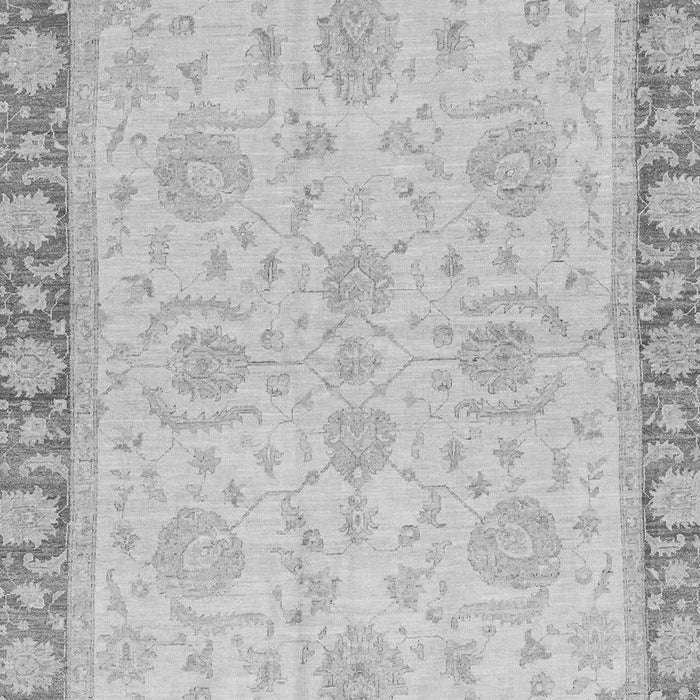 Machine Washable Oriental Gray Traditional Rug, wshabs3964gry