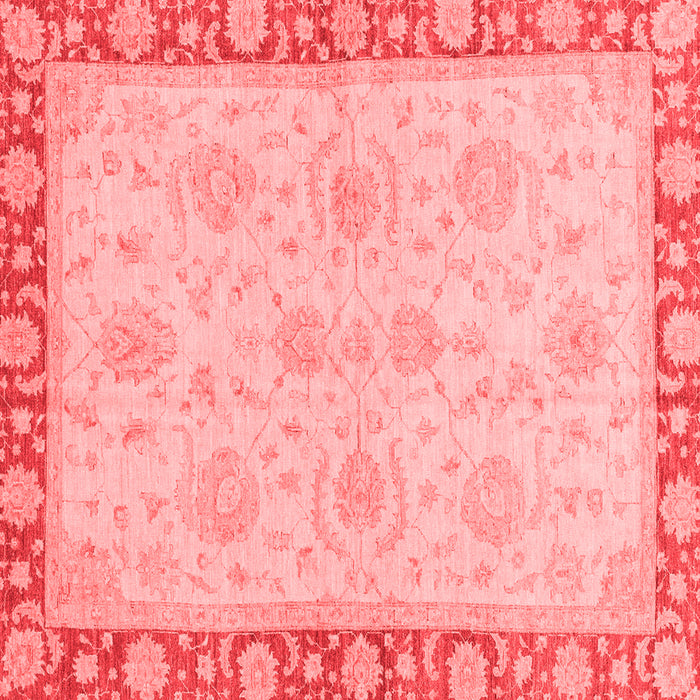 Machine Washable Oriental Red Traditional Rug, wshabs3964red